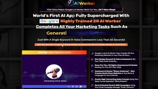 AI Worker App Review - Get 20 AI Worker For Marketing Content Creation