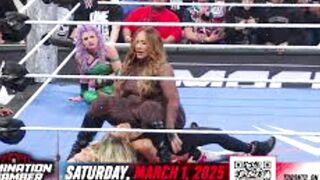 ???? Nia Jax DESTROYS Trish Stratus & Tiffany Stratton! ???? | SmackDown Highlights (Feb 21, 2025)