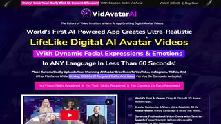 VidAvatar AI Review - The Ultimate AI Avatar Videos Creation Tool