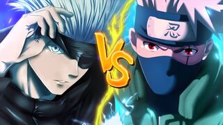 Gojo VS Kakashi FULL FIGHT ANIMATION - Jujutsu Kaisen Vs Naruto (HD)