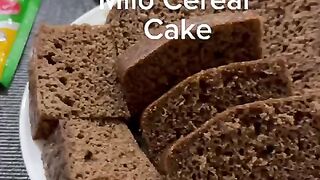 Steamed Milo Cereal Cake