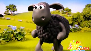 Baa Baa Black Sheep | nursery rhymes and kids songs lullabies for babies | fill colors and learn