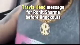 Travis Head special message to Indian  team ???????? || Ateeq Chadhry #ausvsind #indvsaus