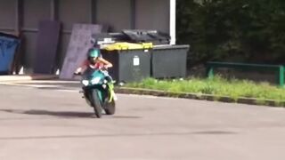 Bike stunt