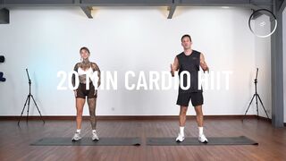 20 MIN CARDIO HIIT WORKOUT - Full Body, No Equipment, No Repeats