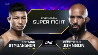 Rodtan Jitmuangnon Thailand vs Demetrious Johnson USA MMA fight HD