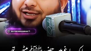 Ek Baag Me Huzoor ﷺ Baithe The ❤️ Part 2 #shorts #ajmalrazaqadri #huzoor