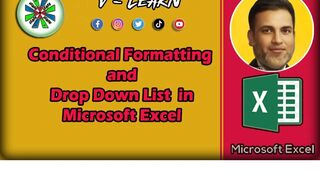 How to use Conditional Formatting Using Drop Down List in Excel | Data Validation