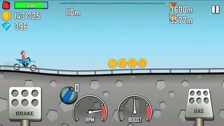 Hill climb racing level game play on android and iOS????..