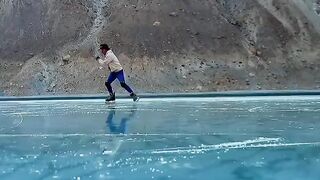 Lake Atta abad  Hunza Pakistan