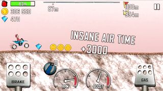 New year hill climb racing gameplay on android and iOS.