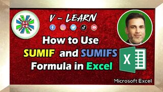 How to use SUMIF  and SUMIFS Formula in Excel | Using SUMIF, SUMIFS & SUMPRODUCT Formula in Urdu & Hindi