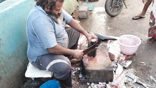 Tuna Fish Cutting | Fish Cutting skills | Fish Market