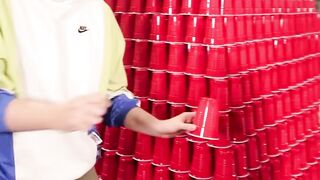 World's Largest Cup Tower