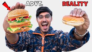 Food in TV Ad VS in Reality | कंपनी वाले आपको पागल बनाते हैं? Shocking Results