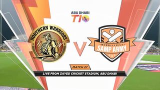 Match 27 HIGHLIGHTS _ Northern Warriors vs Morrisville SAMP Army _ Day 10 _ _HD