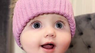 Cute baby playing video on febspot