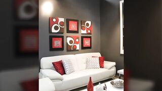 Top 40 Ideas de decoración de pared 2023| diseño de pintura de pared|decoración del hogar