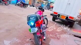 Ahmed Gujjar bike lover