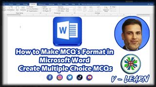 How to Create Multiple Choice Question (MCQ) Paper in Microsoft Word | MCQs Exam Paper in MS Word