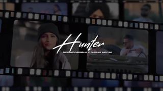 HUNTER - Sidhumoosewala ft. Gurlez Akhtar - (Music Video) - Ankush Rdb - new punjabi songs 2022