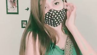 Mask Girl Viral Video || Beautiful TikToker