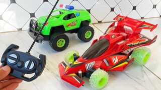 Monster truck vs rc car unboxing & testing