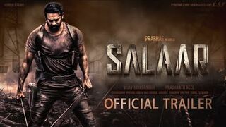 Salaar official trailer Prabhas Shruti Haasan Prithviraj Sukumaran Prasanth Neel