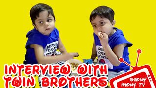 Interview with Twin Brothers  || Shony Mony TV