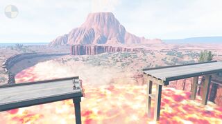 Cars vs Lava ???? BeamNG.Drive