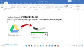 How to use Google Drive as Local Disk Drive in Your Computer