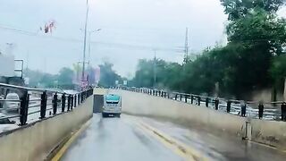 Rainy Day Peshawar BRT