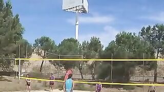 volleyball match Te gusta el voley play