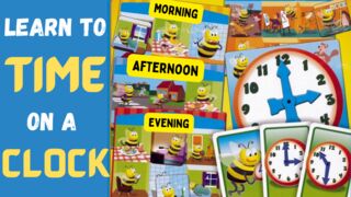 Learn to Time on a Clock | Learn time In English| Telling Time for kids