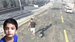 GTA 5 gameplay shooting with Rocket launcher to Police.