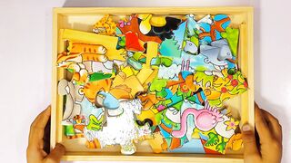 Wild Animals Puzzle | Educational Animal puzzle