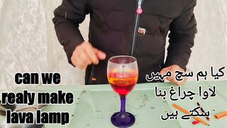 How to make lava lamp