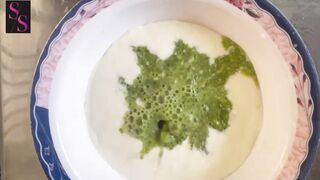 Green Raita ki recipe