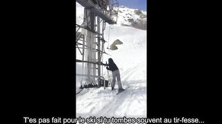 Quand t'es pas fait pour le Ski