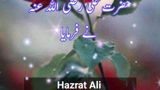 Slowed Down in Action | Hazrat Ali R.A Quotes in Urdu