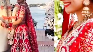 ushana shah wedding#hamaza and ushana shah wedding