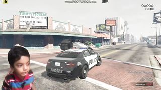 Escaping From Police in GTA 5