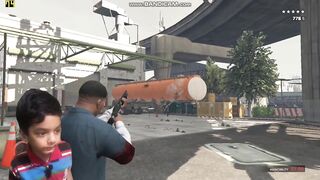 Firing on oil tankers in GTA 5