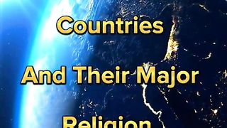 10 Famous Countries And Their Major Religion #shorts #irk333.