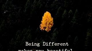 Being different