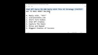 Make _3_300 Daily With AI Chat GPT (FASTEST WAY TO EARN ONLINE)(1080P_HD)