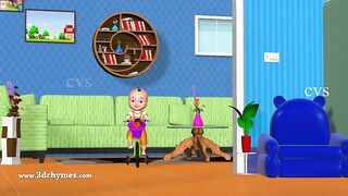 Johny Johny Yes Papa Nursery Rhyme - Part 6 - 3D Vehicles Rhymes & Songs for Children.