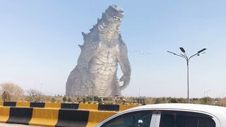 Godzilla In Real Life In Islamabad