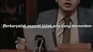 berkaryalah seperti tidak ada yang menonton