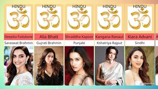 Religion Of Bollywood Actresses | Famous Bollywood actresses Religion #religion #bollywood #actress